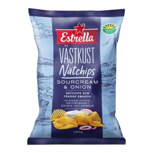 Västkust Chips Grid Sourcream & Onion