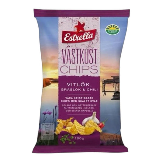 Västkust Chips Garlic, Chives & Chili