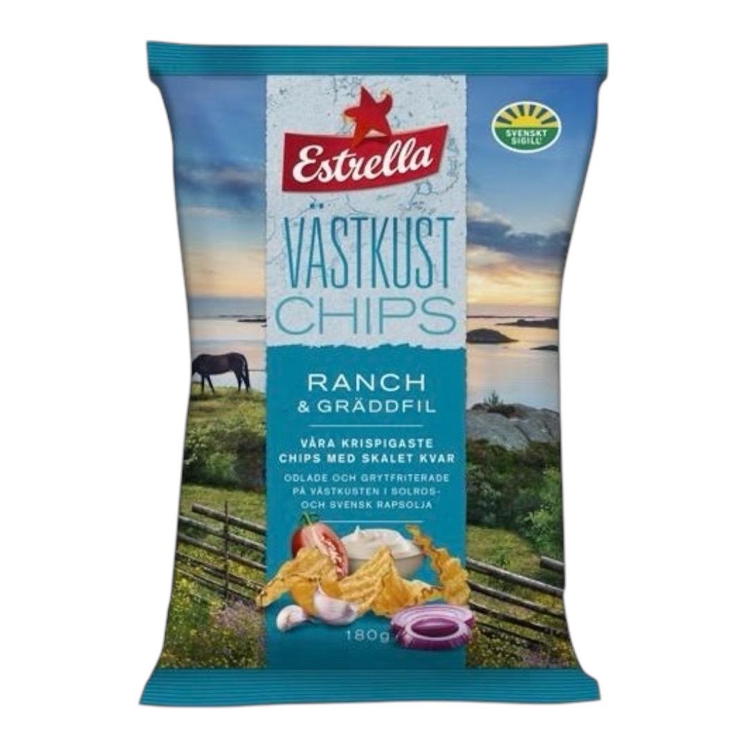 Västkust Chips Ranch & Sourcream