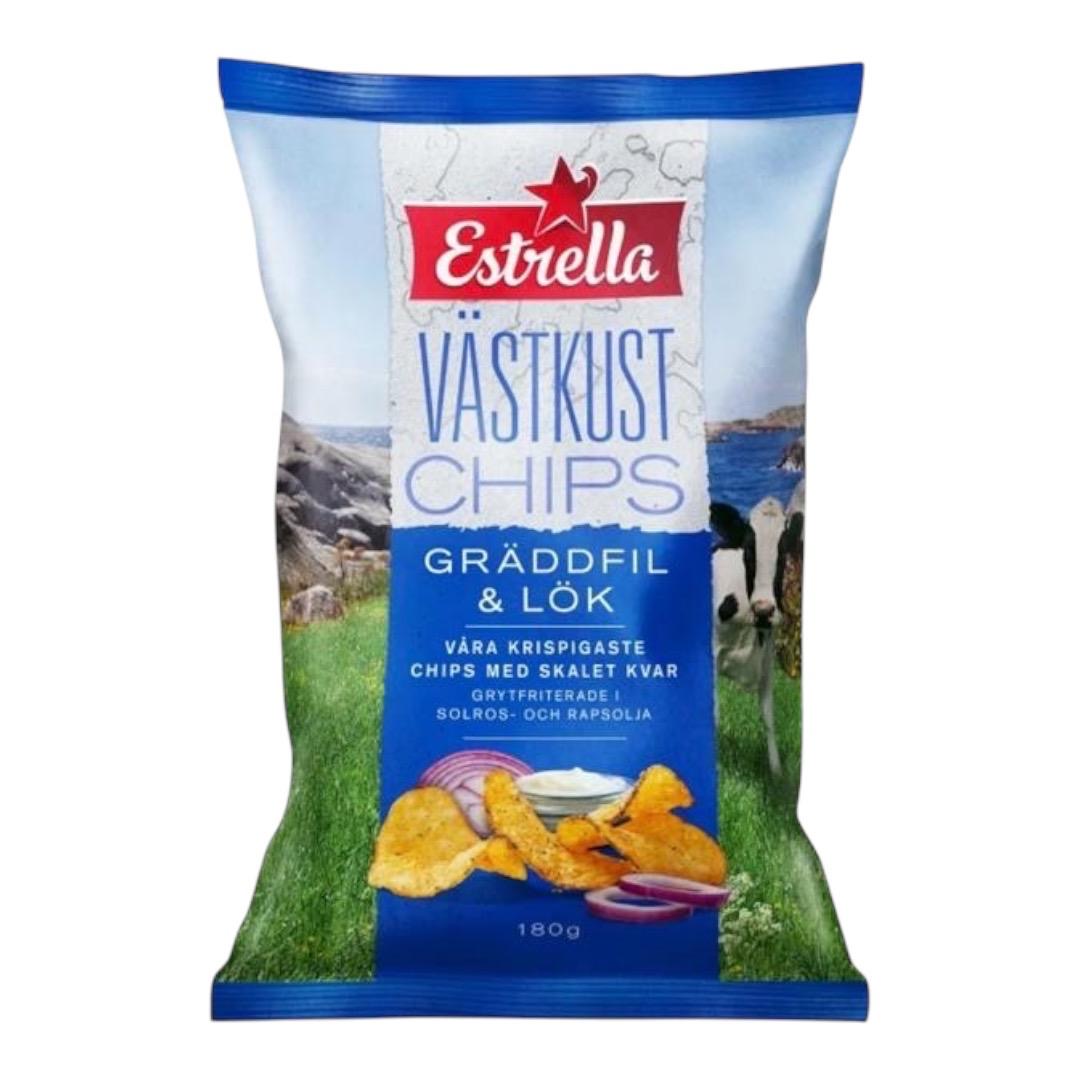 Västkust Chips Sourcream & Onion