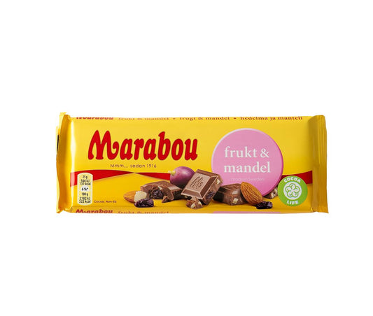 Marabou Fruit & Almond